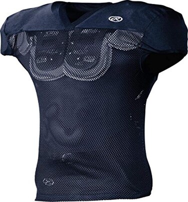 Rawlings   Premium Pro Cut Practice Football Jersey   Navy   Large