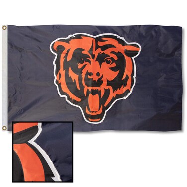 WinCraft Chicago Bears Embroidered Nylon Flag