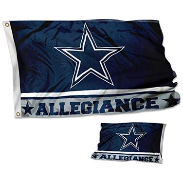 WinCraft Dallas Double Sided Allegiance Flag