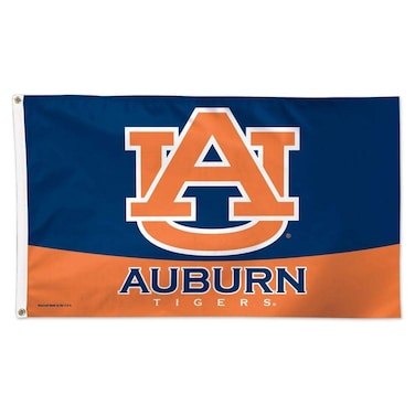Wincraft NCAA Auburn University 01910115 Deluxe Flag, 3' x 5'