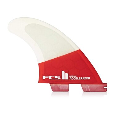 FCS II Accelerator Performance Core Thruster Fin Medium Red