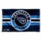 WinCraft Tennessee Titans Patch Button Circle Logo Flag Large 3x5 Banner