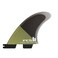 FCS II Carver PC Medium Eucalyptus Quad Rear Fins