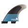 FCS II Performer PC Small Tranquil Blue Quad Fins