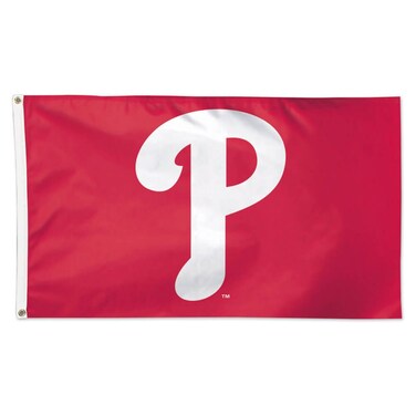 WinCraft MLB Philadelphia Phillies 02501115 Deluxe Flag, 3' x 5'