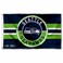 WinCraft Seattle Seahawks Patch Button Circle Logo Flag Large 3x5 Banner