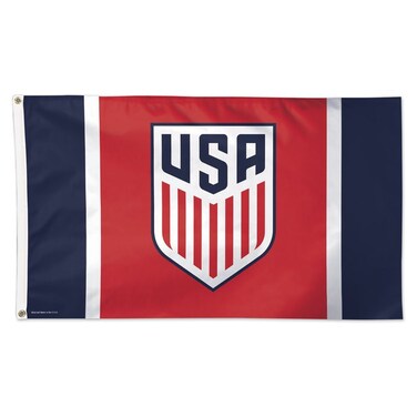Wincraft Soccer US Soccer - National Team 12829115 Deluxe Flag, 3' x 5'