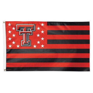 Wincraft NCAA Texas Tech University 13433115 Deluxe Flag, 3' x 5'