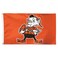 WinCraft NFL Cleveland Browns 14457115 Deluxe Flag, 3' x 5'