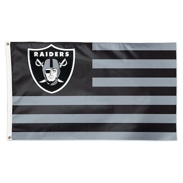 NFL Oakland Raiders Flag3'x5' Flag, Team Colors, One Size