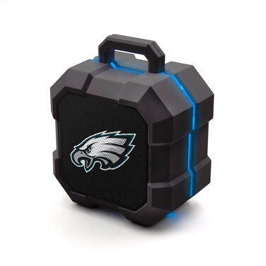 SOAR NFL Shockbox LED Wireless Bluetooth Speaker, Philadelphia Eagles