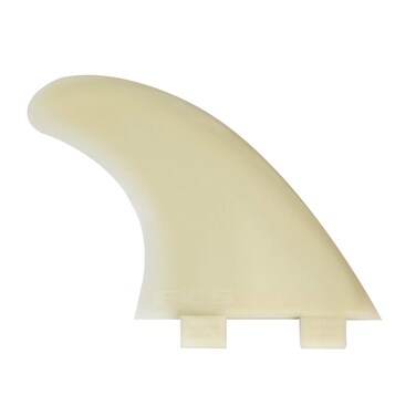FCS M7 Natural Glass Flex Tri Set Fin Large Large