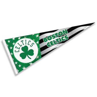 WinCraft Boston Celtics Nation American Stripes Pennant Flag