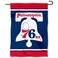 WinCraft Philadelphia 76ers Vintage Throwback Retro Classics Double Sided Garden Flag
