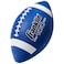 Franklin Sports Football - Grip-Rite 100 - Kids Junior Size - Youth Football - Durable Outdoor Rubber Football - Blue / White