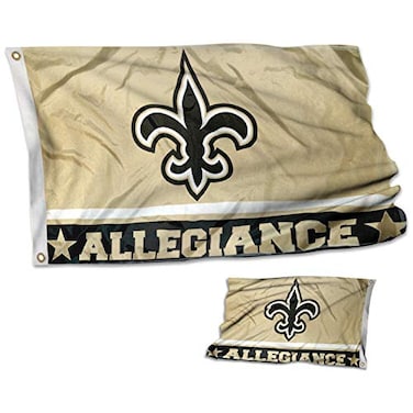 WinCraft New Orleans Saints Double Sided Allegiance Flag