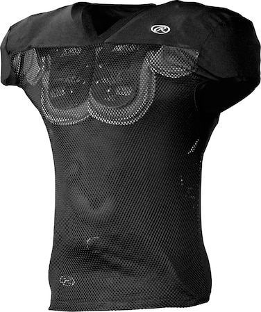 Rawlings   Premium Pro Cut Practice Football Jersey   Black   Adult 3X