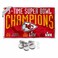 Kansas City Chiefs 3X Times Super Bowl Champions Banner and Tapestry Wall Tack Pads