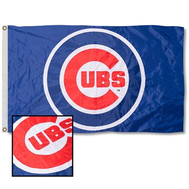 WinCraft Chicago Baseball Embroidered and Appliqued 3x5 Foot Flag