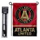 WinCraft Atlanta United Football Club Garden Flag with Stand Pole Holder