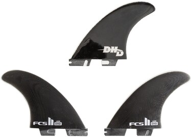 FCS II DH Performance Glass Thruster Fin Large Black