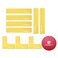 LIOOBO 10 Pcs Ground Line Label Ground Line Sticker Soccer Stickers Tennis Court Lines Labeling Stickers Sporting Goods Sports Goods Label Sticker Sports Supplies Sticker