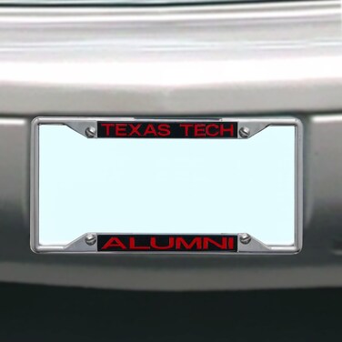 NCAA Texas Tech Red Raiders License Plate Frame Alumni