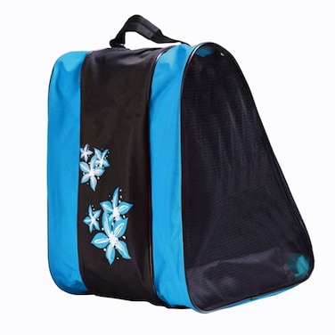 LIOOBO Roller Skate Bag Skating Bag Ice Skate Bag Three Layer Network Roller Skating Child