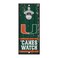 WinCraft NCAA Miami Hurricanes 5x11 Wood Sign Bottle Opener, Team Colors, 5"x11