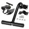 WANLIANG Bicycle Rear seat Handle, Mountain Bike Road Bicycle Handlebar, Bicycle Rear seat armrest Accessories (Bend)