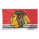 Wincraft NHL Chicago Blackhawks 02416115 Deluxe Flag, 3' x 5'