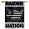 WinCraft Las Vegas Raiders Raider Nation Double Sided Banner Flag