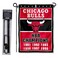 WinCraft Chicago Bulls 6 Time Champions Garden Flag and Pole Stand Holder