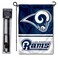 WinCraft Los Angeles Rams Garden Flag with Stand Holder