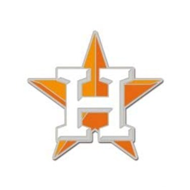 MLB Houston Astros 92873013 Collector Pin Jewelry Card