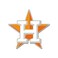 MLB Houston Astros 92873013 Collector Pin Jewelry Card