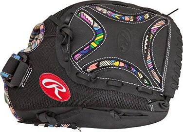 Rawlings Sporting Goods Champion Lite Series Sizenameinternal Glove with Basket Web CL125B, Black, 12.5