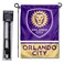 WinCraft Orlando City Soccer Club Garden Flag with Stand Pole Holder