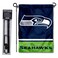 WinCraft Seattle Seahawks Garden Flag with Stand Holder