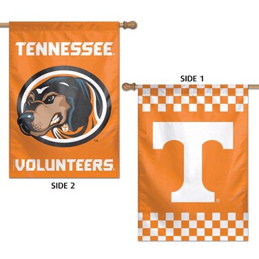 WinCraft NCAA University of Tennessee 36958013 2 Sided Vertical Flag, 28" x 40