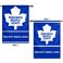 WinCraft NHL Toronto Maple Leafs 2 Sided Vertical Flag, 28 x 40