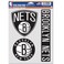 Wincraft NBA Brooklyn Nets Decal Multi Use Fan 3 Pack, Team Colors, One Size