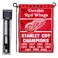 Detroit Red Wings 11 Time Champions Garden Flag and Pole Stand Holder