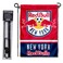 WinCraft New York Soccer Garden Flag with Stand Pole Holder