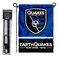WinCraft San Jose Soccer Garden Flag with Stand Pole Holder