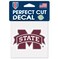 Mississippi State Bulldogs Perfect Cut Color Decal 4" x 4