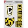 Wincraft MLS Columbus Crew Decal Multi Use Fan 3 Pack, Team Colors, One Size