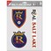 MLS Real Salt Lake Decal Multi Use Fan 3 Pack, Team Colors, One Size