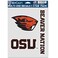Wincraft NCAA Oregon State Beavers Decal Multi Use Fan 3 Pack, Team Colors, One Size