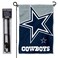 WinCraft Dallas Cowboys Bold Logo Garden Flag and Flagpole Mount